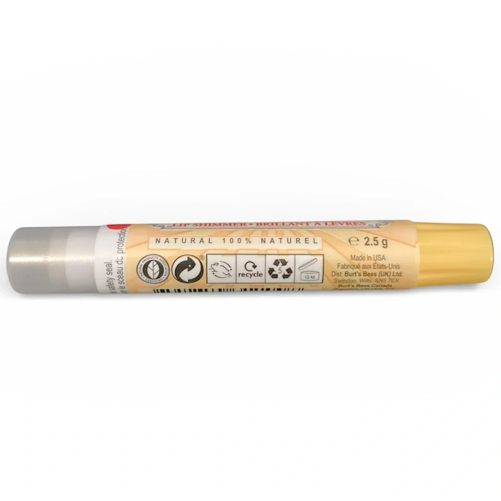 (1) Burts Bees Radiance Lip Shimmer Balm Gloss 0.09 oz Discontinued New Sealed